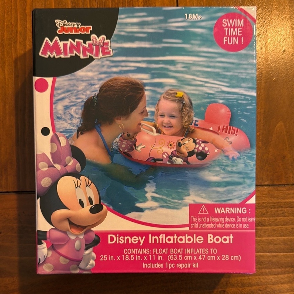 Disney Minnie Inflatable Boat